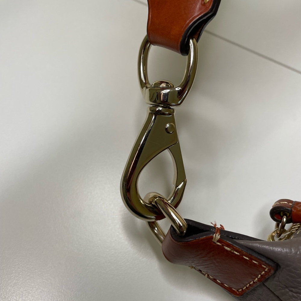 Dooney and Bourke Pebble Large East/West Sac and Wallet in Elephant - Picture 4 of 16